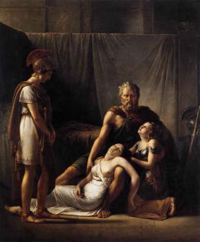 弗朗索瓦 約瑟夫 金森 The Death Of Belisarius Wife